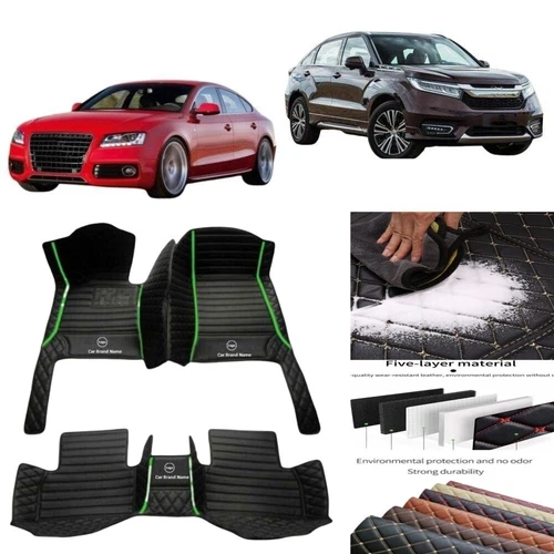 For Jeep All Models Custom Car Floor Mats Carpets Liner All Weather Waterproof - Imagen 5 de 37