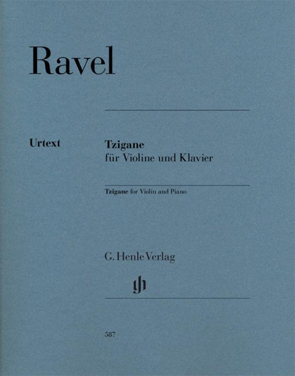 Thumbnail - Ravel, Maurice - Tzigane For Violin And Piano Maurice Ravel