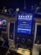 For 2009-2012 RAM 1500 2500 3500 Apple Carplay Car Radio Android 14 GPS Stereo