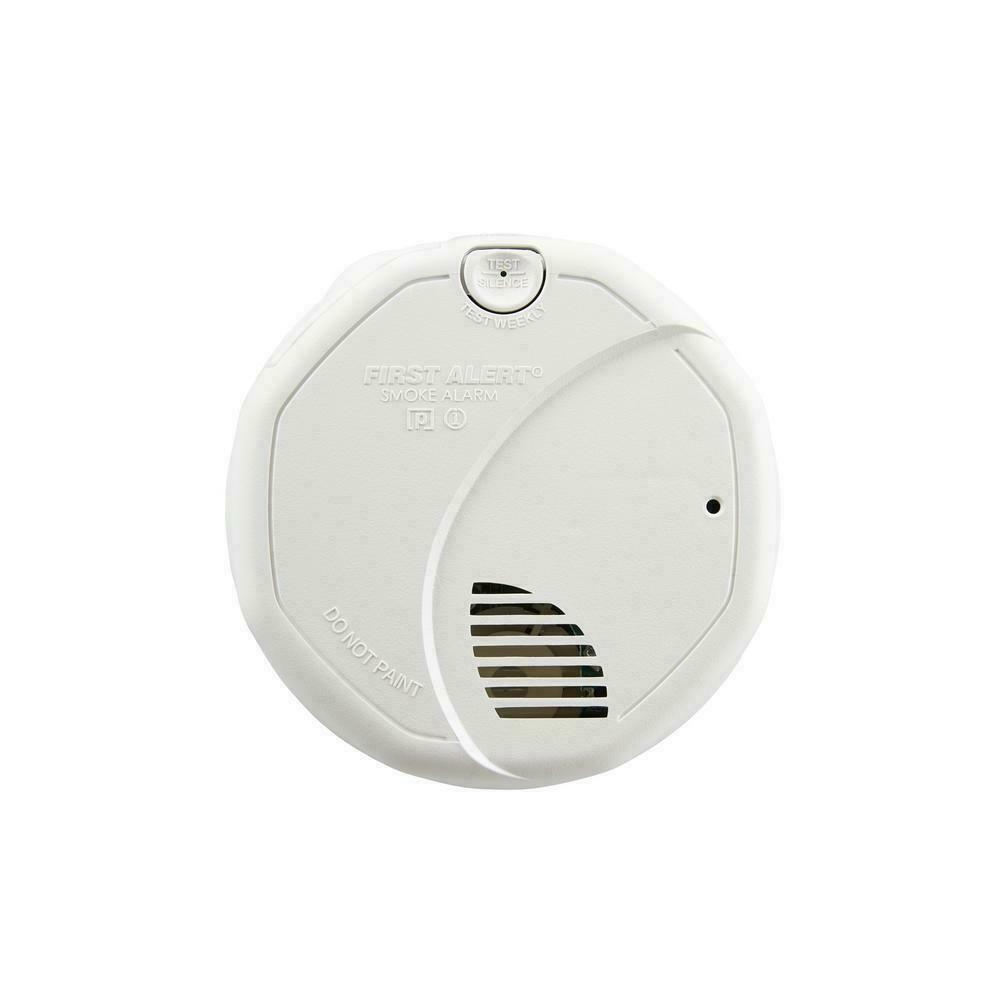 BRK 3120B Smoke Alarm AC Powered w First Alert BRK 3120B Hardwire Dual