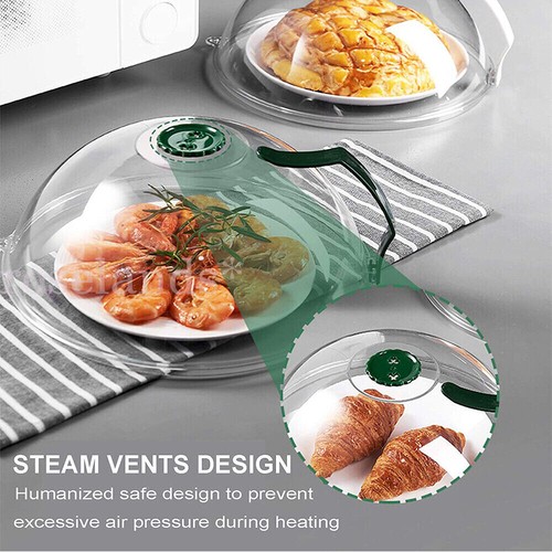 Microwave Splatter Cover Microwave Cover for Food BPA Free Microwave Plate Lid - Picture 8 of 13