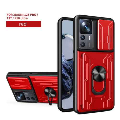 For Xiaomi Redmi Note 11 10 Pro Mi 11 Lite 11T 12T Card Slot Magnetic Case Cover - Picture 16 of 18