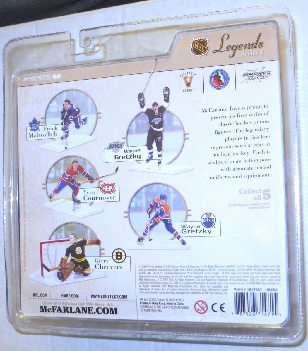 Wayne Gretzky McFarlane Legends Series 1 NIB Figure Edmonton