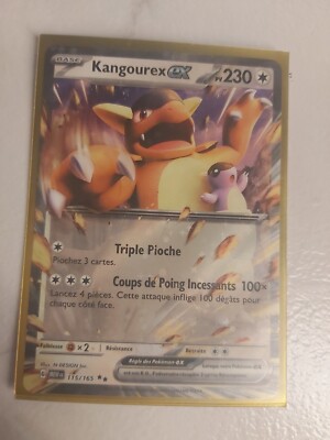 Kangourex Ex 115/165 – Coffret 10 Cartes Pokémon Françaises, Ultraboost X Écarlate Et Violet 3.5-151 – Boosters Sans Doublons