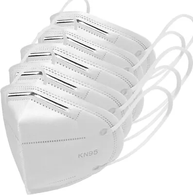 KSL A+++ GRADE 25X FFP2 K N 95 PROTECTIVE FACE MASK CE 5-Layer Dust Pollen Virus UK✅