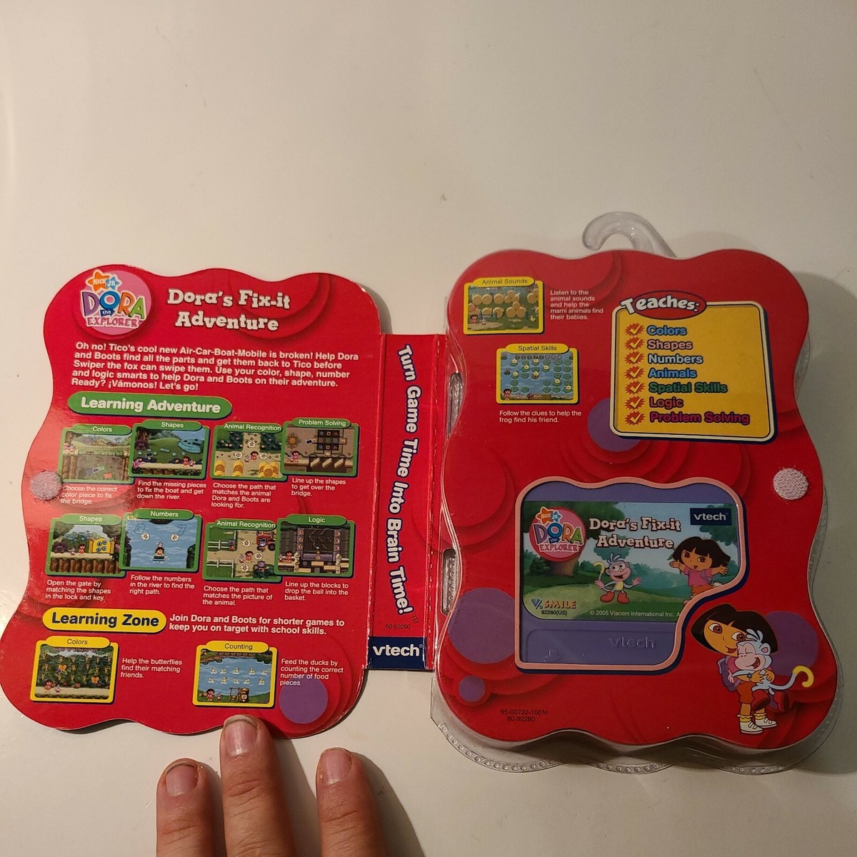 Dora the Explorer Dora fix it adventure. V. Smile smartridge vtech
