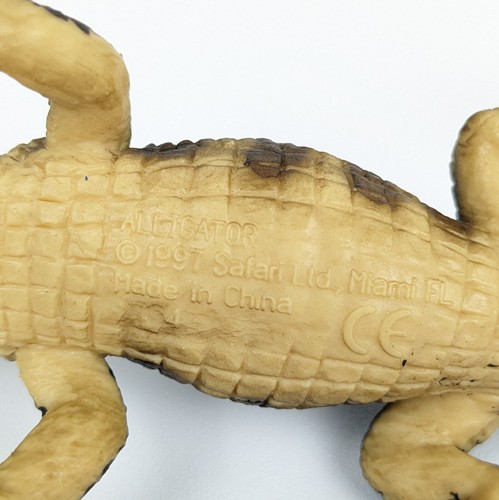 Alligator Wildlife Figur Safari Ltd Toys Lernfigur 1997 - Bild 9 von 9
