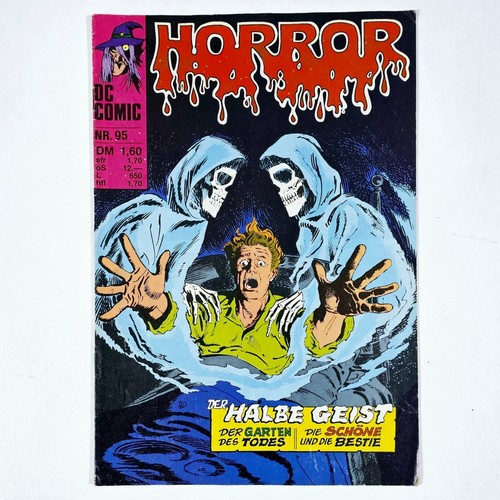 ©1980 Williams DC HORROR Comic #95 dt Z2 Geister Phantom Leiche Tod Fluch Bestie