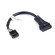 USB 3.0 20-Pin Header Male to USB 2.0 9-Pin Female Adapter Converter Cable