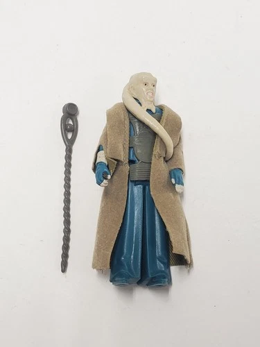 Vintage Star Wars Bib Fortuna 100% Complete Hong Kong COO Figure 1983 Lot1