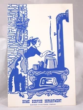 NSP Northern States Power Co Home Service Department Cookbook Advertising
