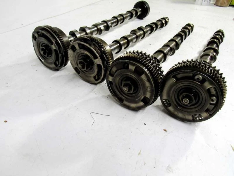 07-11 Mercedes S550 SL550 CLS550 Cylinder Head Camshaft Left & Right Set of 4 - Image 3 of 4