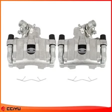 Pair Rear Disc Brake Calipers w/Bracket For 2013-18 Ford C-Max 13-16 Ford Escape