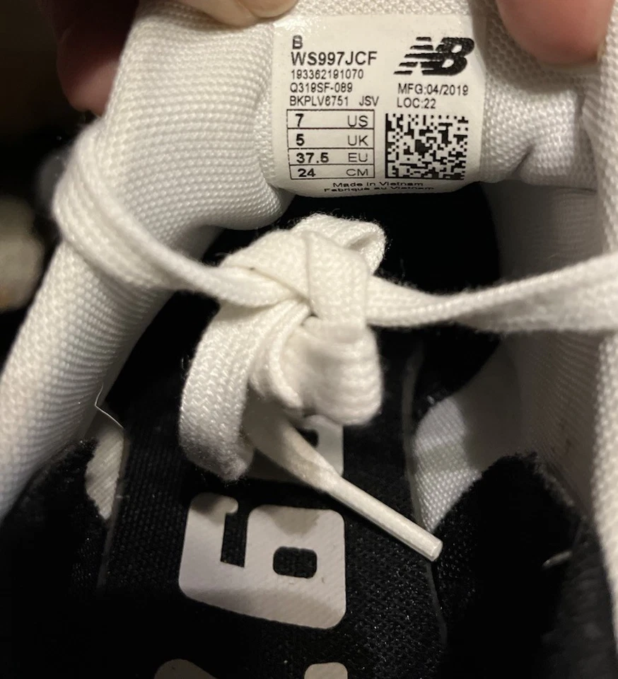 New Balance 997 Sport Blanco Negro W Talla 7 Foto 3 de 4
