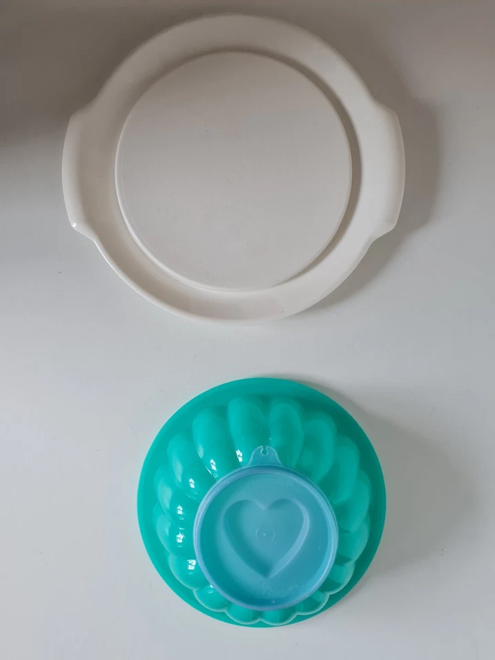 Tupperware Puddingform Prinz mit Unterteller Servierteller - Bild 4 von 4