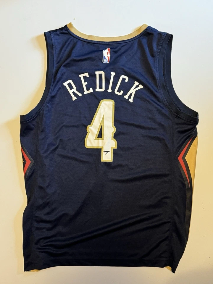 Camiseta New Orleans Pelicans Fanatics Redick #4 Talla L Foto 4 de 4