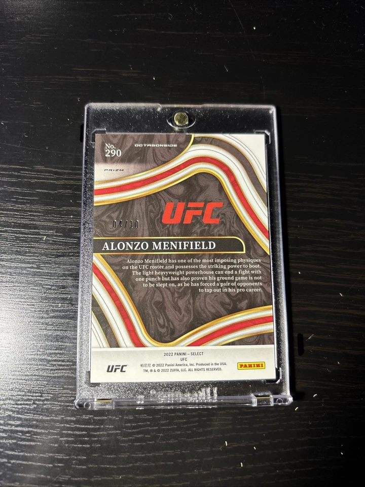 alonzo menifield Select rookie gold /10 - Image 2 of 2