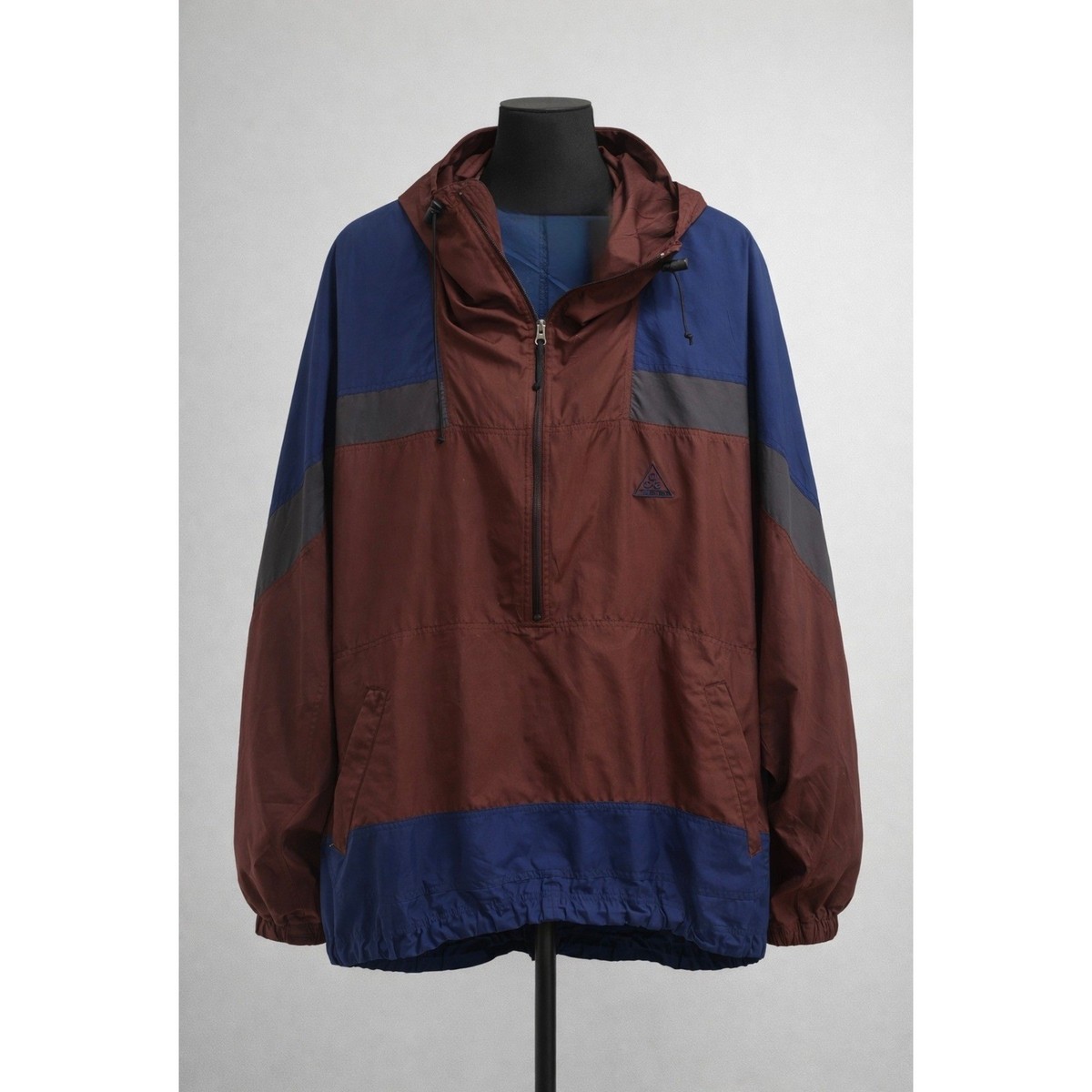 Nike ACG Vintage Anorak Windbreaker Mens XL Half Zip Hooded