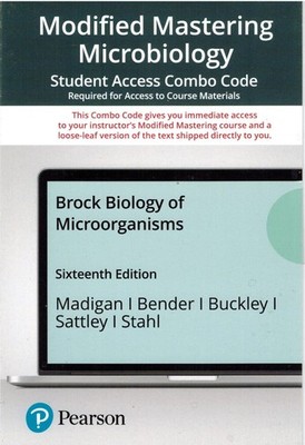 Modified Mastering MicroBiology Acces Card for Brock Biology of Microorganisms