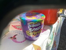 Kinetic Sand Surprise Mini Mystery Surprise Made with Natural Sand Play Toy