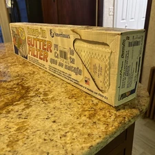 25 Pack- Amerimax Home Products 86670 Snap-in Filter Gutter Guard, 3', White