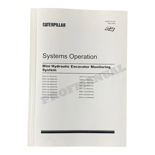 Caterpillar 308 CR Excavator Full Service Manual 12 books + 2 sch *Send serial# - Picture 4 of 10