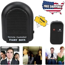 Electronic Fart Box Machine Remote Controlled Prank Joke Fun Fart Machine Box US