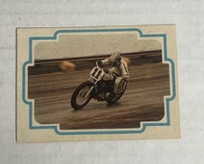 1972 DONRUSS SUPER CYCLES AMA STICKER #66 ~ TRIUMPH