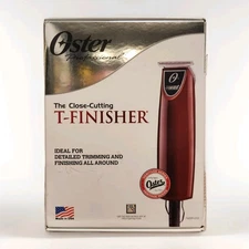 Oster T-Finisher Professional Hair Trimmer 76059-010 T-Blade Close Cutting NEW