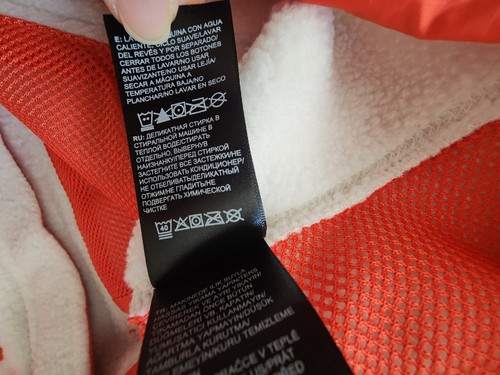 *NWT* The North Face COLOR BLOCK Full Zip Soft Fleece Mens Jacket RARE - White - Picture 21 of 23