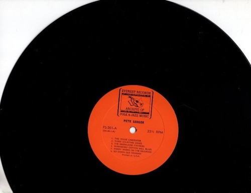 Pete Seeger - Archive Of Folk Music Vinyl LP - Picture 22 of 24