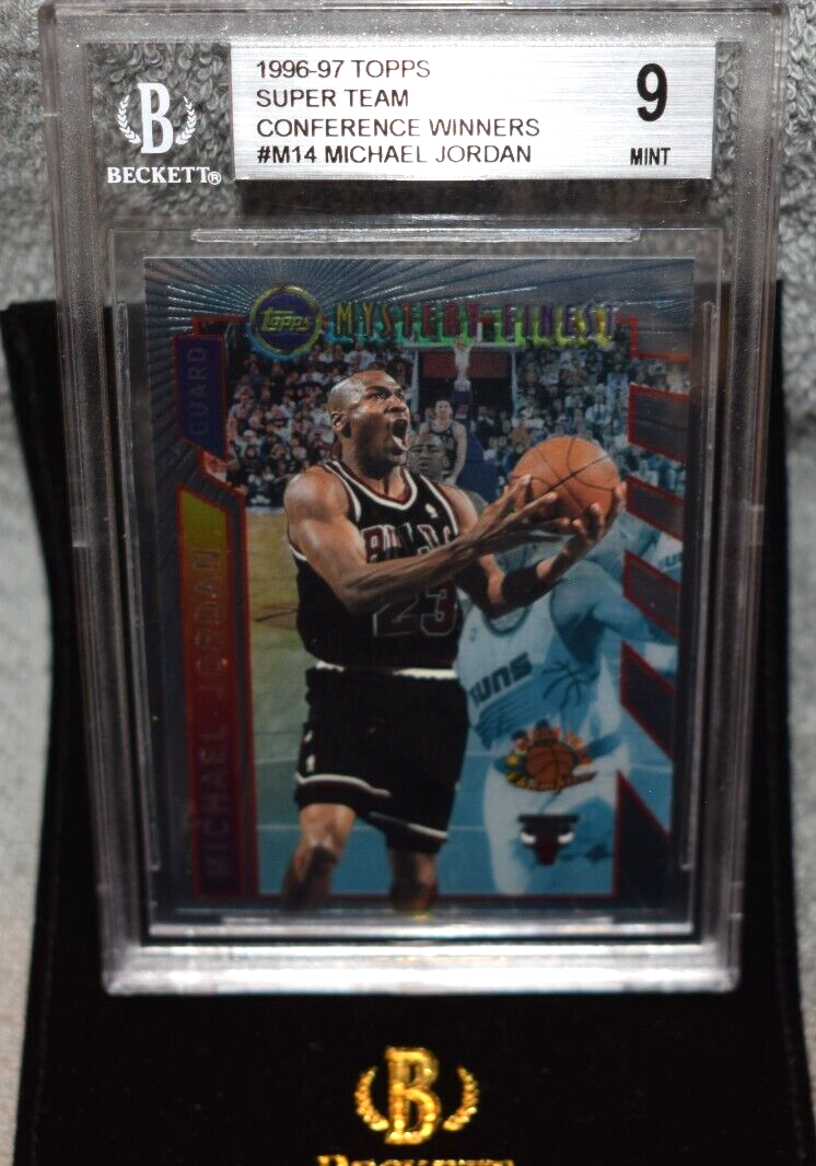 1996 Topps Mystery Finest Michael Jordan Super Team Conf Winner