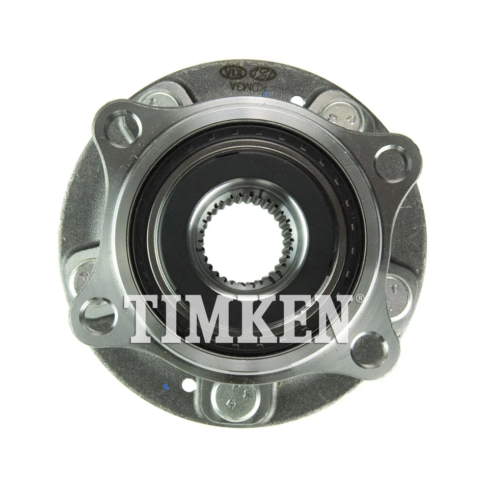 Conjunto de cojinete de rueda y buje delantero Timken 2017 para Kia Optima 2016-2020 tracción delantera Foto 3 de 4