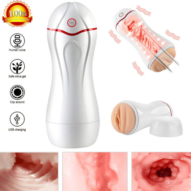 Automatic Handsfree Male Masturbator Cups Stroker Pocket Pussy Sex Toy for Men