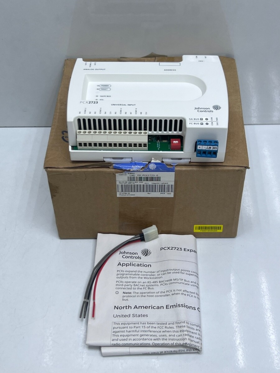 Johnson Controls Extension Module CH-PCX2723-0 | eBay
