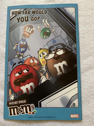Marvel M&M's One Shot #1 - Cómic original SDCC 2019 Avengers Hazelnut Heist - Imagen 2 de 2