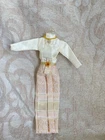 Handmade Cream Thai National dress  for barbie/silkstone/ooak