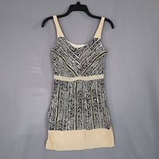 Ann Taylor Loft Women's Pullover Shift Dress Sleeveless Multicolor Size 0