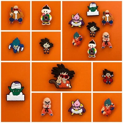 Schuhstecker/Shoe Charms für Clogs für DRAGON BALL Z* Fans/SON-GOKU*/VEGETA* I