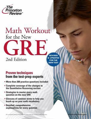 Graduate School Test Preparation Ser.: Math Workout for the New GRE by ...