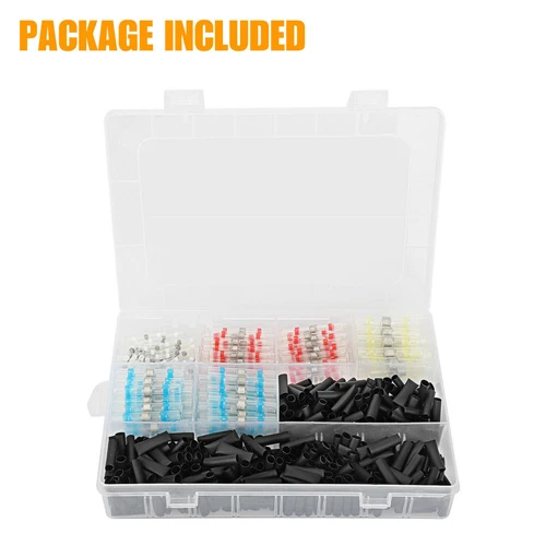 Solder Connector Wire Seal Heat Shrink 900 Box Kit Car Automotive Electric Leads - Picture 17 of 17