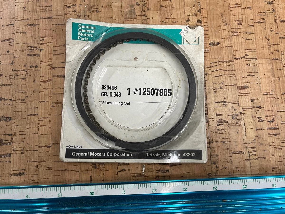 NEW OEM* 0710 General Motors Piston Ring Set 12507985 (3854171) | eBay