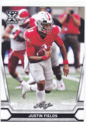 2021 Leaf Multi Sport #6 Justin Fields Rc Rookie