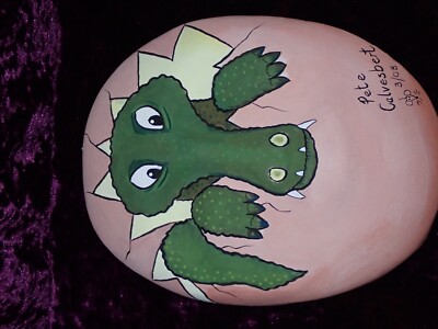 Harmony Kingdom Alligator Mask Painting By Peter Calvesbert