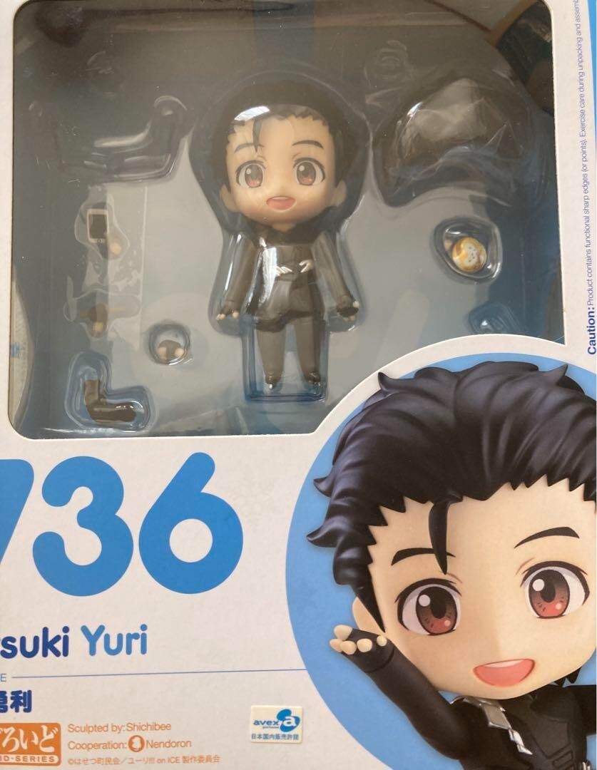 Nendoroid Yuri on ICE 736 741 762 Yuri Victor Figure 3 Set Good