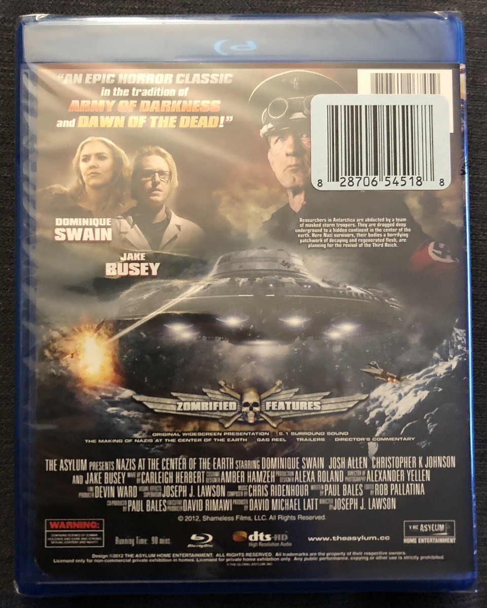 Nazis at the Center of the Earth (Blu-ray Disc, 2012) Zombie