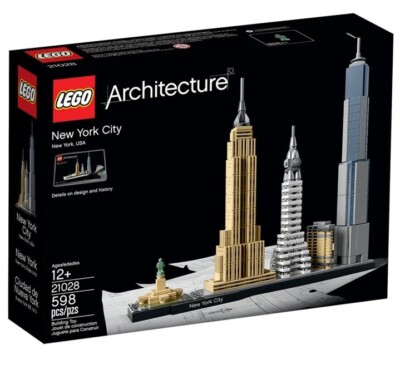 LEGO ARCHITECTURE 21028 NEW YORK CITY BRAND NEW FACTORY SEALED 