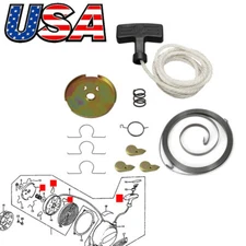 For HONDA ATC185 110 Start Recoil Rope Handle Spring Pull Rebuild Kit 1980-1983