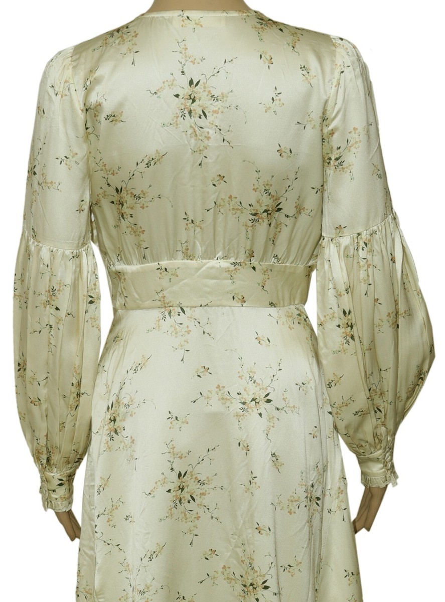 chinese dress ladies Rialto Floral Chiffon Maxi Dress- Women's Designer Luxury Dresses main image 0