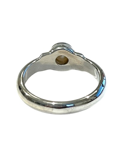 Cape Cod Inspired June Birthstone Jewelry Sterling Silver Ring Size 8 - Picture 2 of 3
